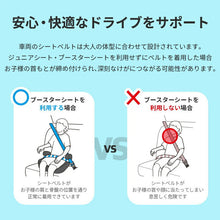 画像をギャラリービューアに読み込む, ブースターシート 【送料無料】