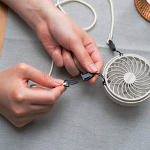 画像をギャラリービューアに読み込む, ハンズフリー 5wayミニファン 【送料無料】