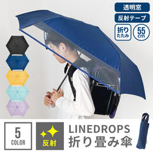 画像をギャラリービューアに読み込む, LINEDROPS折り畳み傘 【送料無料】