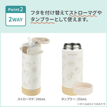 画像をギャラリービューアに読み込む, リッチェル 2wayステンレススリムマグ240 【送料無料】