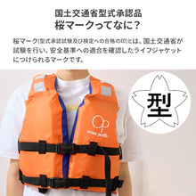 画像をギャラリービューアに読み込む, ライフジャケット 救命胴衣 TYPE D 【送料無料】