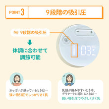 画像をギャラリービューアに読み込む, ハンズフリー電動さく乳器 【送料無料】