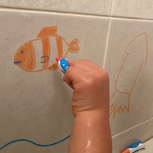 画像をギャラリービューアに読み込む, キットパス For Bath お風呂でお絵かき(さかな・さんご 6本セット)※代引き不可