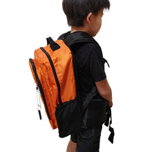 画像をギャラリービューアに読み込む, 水に浮くリュック