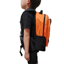 画像をギャラリービューアに読み込む, 水に浮くリュック