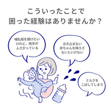 画像をギャラリービューアに読み込む, 片手で哺乳瓶を開閉できる bokee(ボーキー)