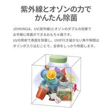 画像をギャラリービューアに読み込む, 【除菌ができるおもちゃ箱】JOYKING(ジョイキング)