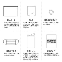 画像をギャラリービューアに読み込む, 防災衛生6点セット ポーチタイプ※代引き不可