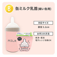 画像をギャラリービューアに読み込む, リッチェル 液体ミルク乳首3個セット(缶ミルク、紙パック) 【送料無料】