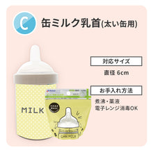 画像をギャラリービューアに読み込む, リッチェル 液体ミルク乳首3個セット(缶ミルク、紙パック) 【送料無料】