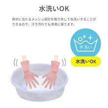 画像をギャラリービューアに読み込む, ランドセル用爽快背あてパッド  【送料無料】