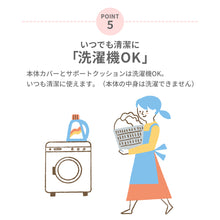 画像をギャラリービューアに読み込む, エールベベ3WAYクッションプレミアム 【送料無料】