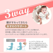 画像をギャラリービューアに読み込む, エールベベ3WAYクッションプレミアム 【送料無料】