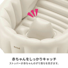 画像をギャラリービューアに読み込む, リッチェル ふかふかベビーバスK 【送料無料】
