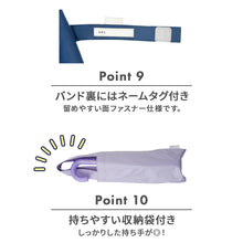 画像をギャラリービューアに読み込む, LINEDROPS 晴雨兼用 折り畳み傘 55cm
