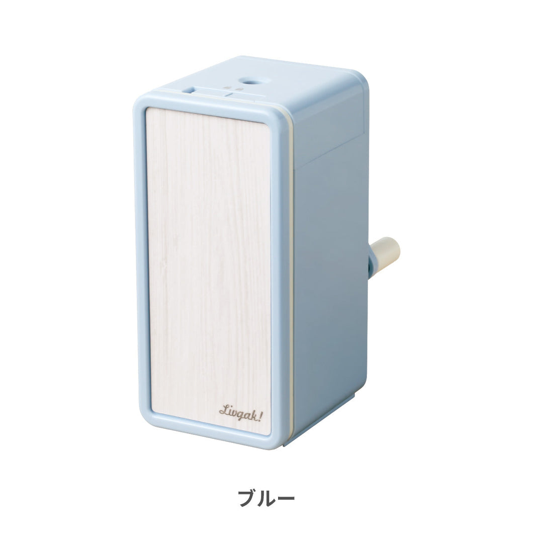 リビガク　トッピン　タテ型スリム　手動鉛筆削り 【送料無料】