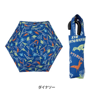 LINEDROPS プリント 晴雨兼用折り傘 手開き式 50cm【送料無料】